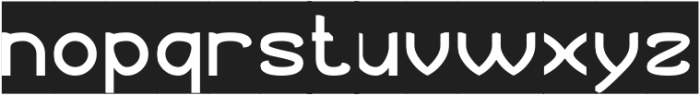 Kitchen Bar-Inverse otf (400) Font LOWERCASE