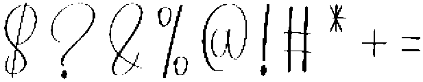Kitchen Handmade Regular otf (400) Font OTHER CHARS