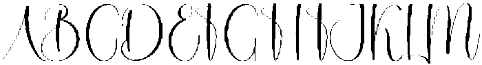 Kitchen Handmade Regular otf (400) Font UPPERCASE