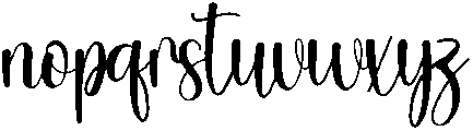 Kitchen Regular otf (400) Font LOWERCASE