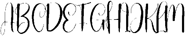 Kitchen Regular otf (400) Font UPPERCASE