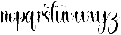 Kitchen Regular otf (400) Font LOWERCASE