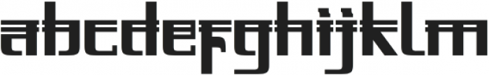 Kitetsu Regular ttf (400) Font LOWERCASE