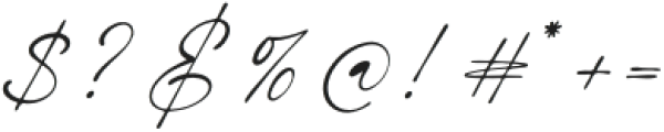 Kith Regular otf (400) Font OTHER CHARS