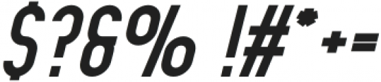 KitsuneBold-Italic otf (700) Font OTHER CHARS