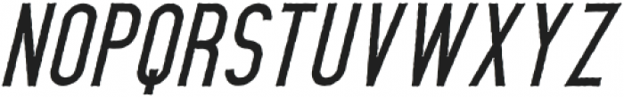 KitsuneRough-Italic otf (400) Font UPPERCASE