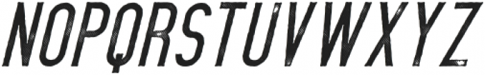 KitsuneTextured-Italic otf (400) Font UPPERCASE