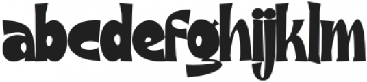 Kittenish-Medium otf (500) Font LOWERCASE