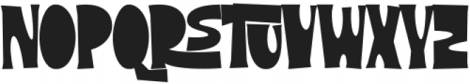Kittenish-Regular otf (400) Font UPPERCASE