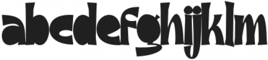 Kittenish-Regular otf (400) Font LOWERCASE