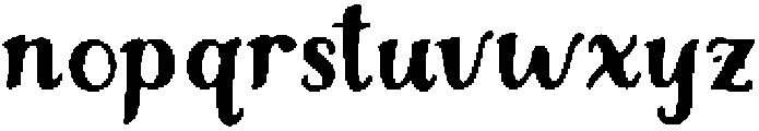 Kitu ttf (400) Font LOWERCASE