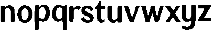 Kivaru ttf (400) Font LOWERCASE