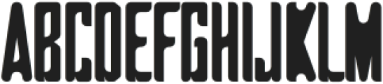 Kivomon Regular otf (400) Font UPPERCASE