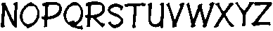 Kiwaxa ttf (400) Font UPPERCASE