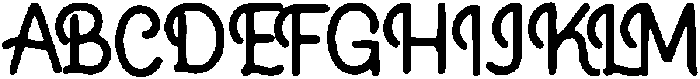 Kiwe ttf (400) Font UPPERCASE