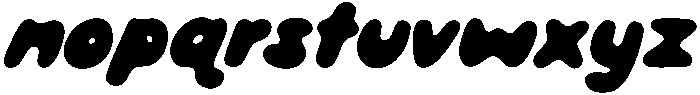 Kiwi Regular otf (400) Font LOWERCASE