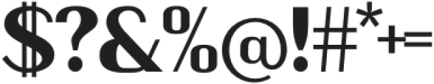 Kiyana Display Bold otf (700) Font OTHER CHARS