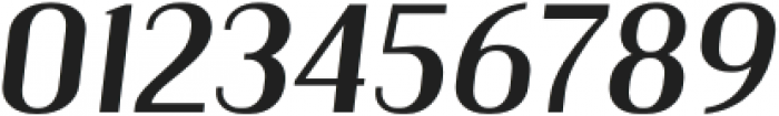 Kiyana Display Medium Oblique otf (500) Font OTHER CHARS