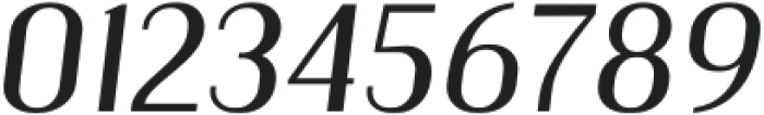 Kiyana Display Regular Oblique otf (400) Font OTHER CHARS