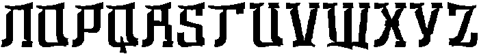 Kiyomori Regular otf (400) Font UPPERCASE
