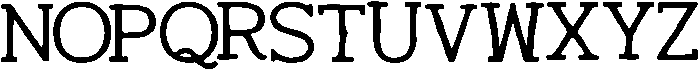 Kizare ttf (400) Font UPPERCASE