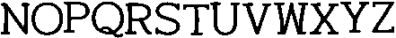 Kizare ttf (400) Font LOWERCASE