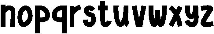 kindergarten-Regular otf (400) Font LOWERCASE