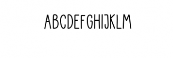 KiddoHandwriting-Medium.ttf Font UPPERCASE