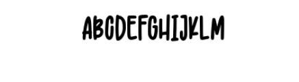 Kidsbunny.ttf Font UPPERCASE