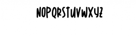 Kidsbunny.woff Font LOWERCASE