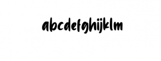 Kidsglow.otf Font LOWERCASE