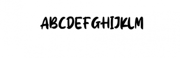 Kidsglow.woff Font UPPERCASE