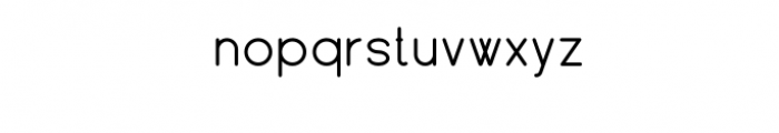 KindelRonded.otf Font LOWERCASE