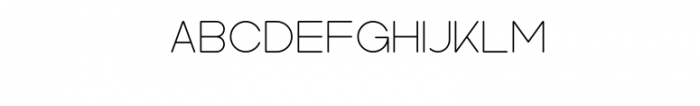 KindelRounded-Light.otf Font UPPERCASE