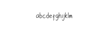 KinleyFont Font LOWERCASE