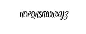 Kite Script.otf Font UPPERCASE