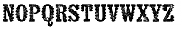 Kiln Serif Spiked Font UPPERCASE