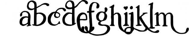 Kidlit - a fun serif font! 3 Font LOWERCASE