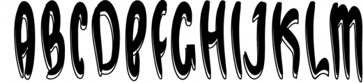 Kimmonoro Horror - Modern Halloween Font Font UPPERCASE