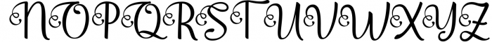 Kinanty | Modern Calligraphy Typeface Font UPPERCASE