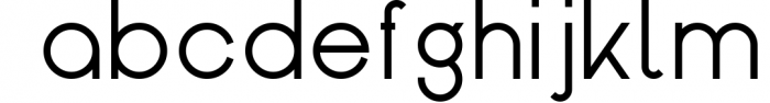 Kindel - Sans Serif Typeface 2 Font LOWERCASE