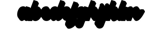 Kingfisher Layered Font 1 Font LOWERCASE