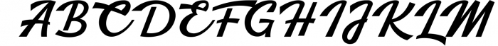 Kingfisher Layered Font Font UPPERCASE