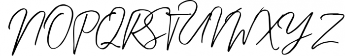 Kingstoner Signature Font 1 Font UPPERCASE