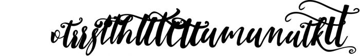 Kity Katrina Script Font 2 Font LOWERCASE