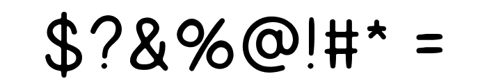 KIDOSANS Font OTHER CHARS