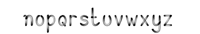 KINDLY Font LOWERCASE