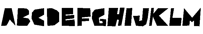 KINPOF Font UPPERCASE