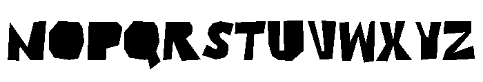 KINPOF Font UPPERCASE