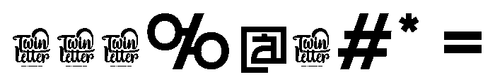KINSERIM Trial Regular Font OTHER CHARS